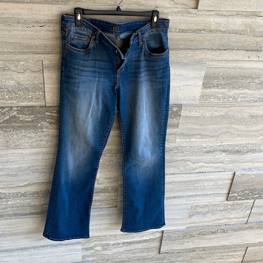Kut from cloth denim jeans, size 10 short